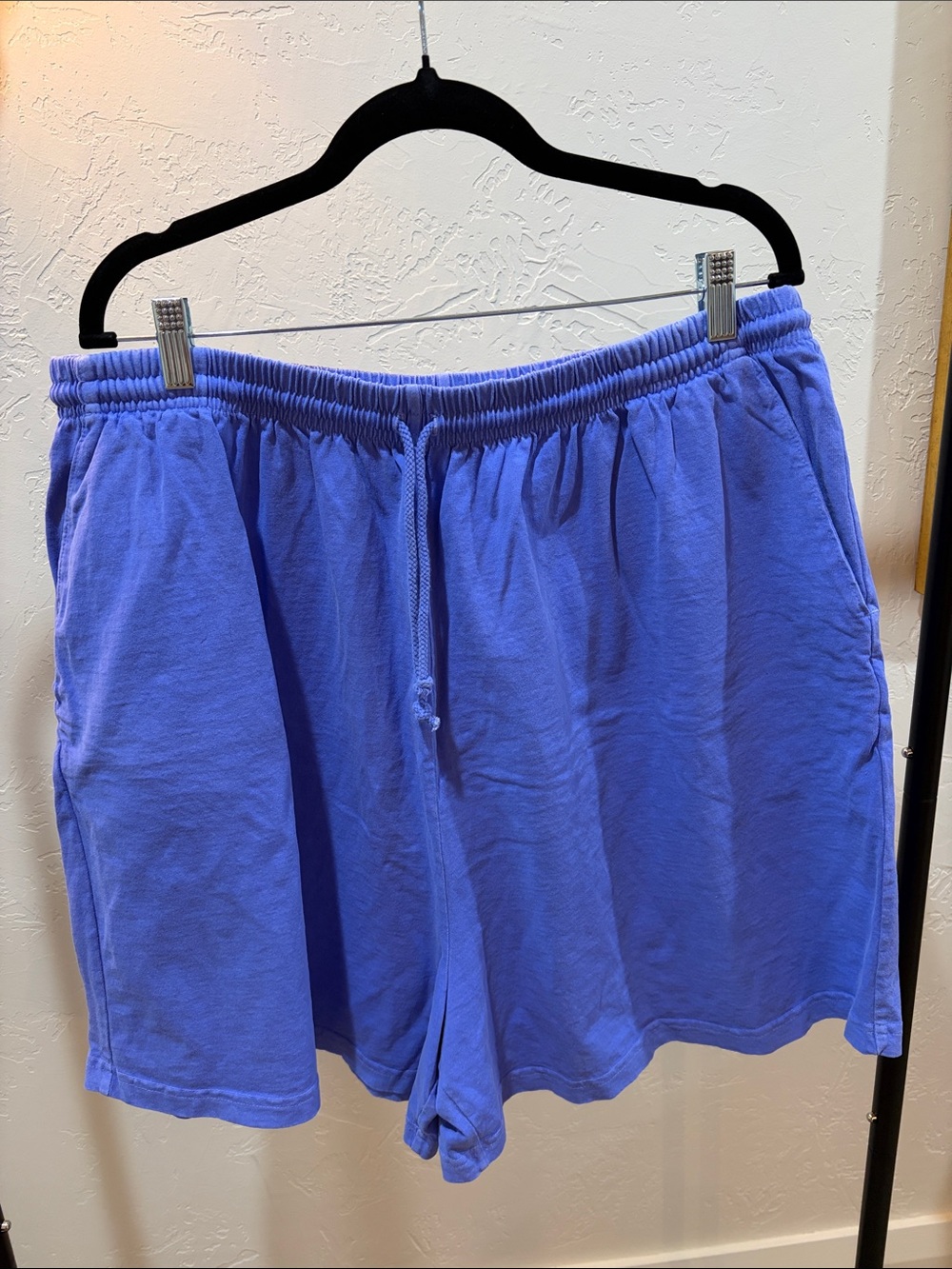 FRESH PRODUCE Women’s 2X Purple Drawstring Shorts